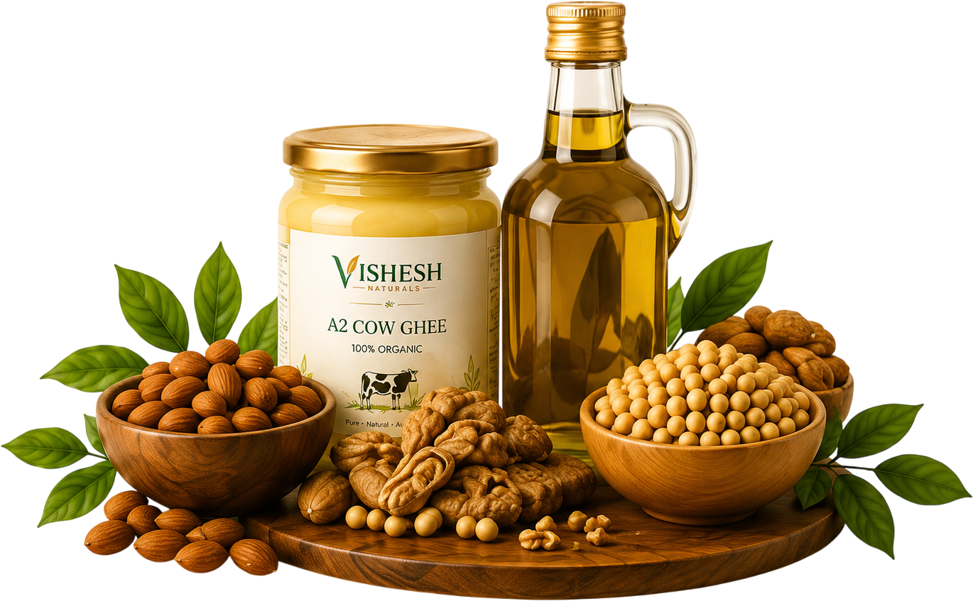 Vishesh Naturals products and dry fruits